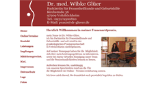 Desktop Screenshot of dr-glueer.de
