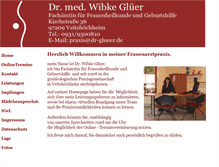 Tablet Screenshot of dr-glueer.de